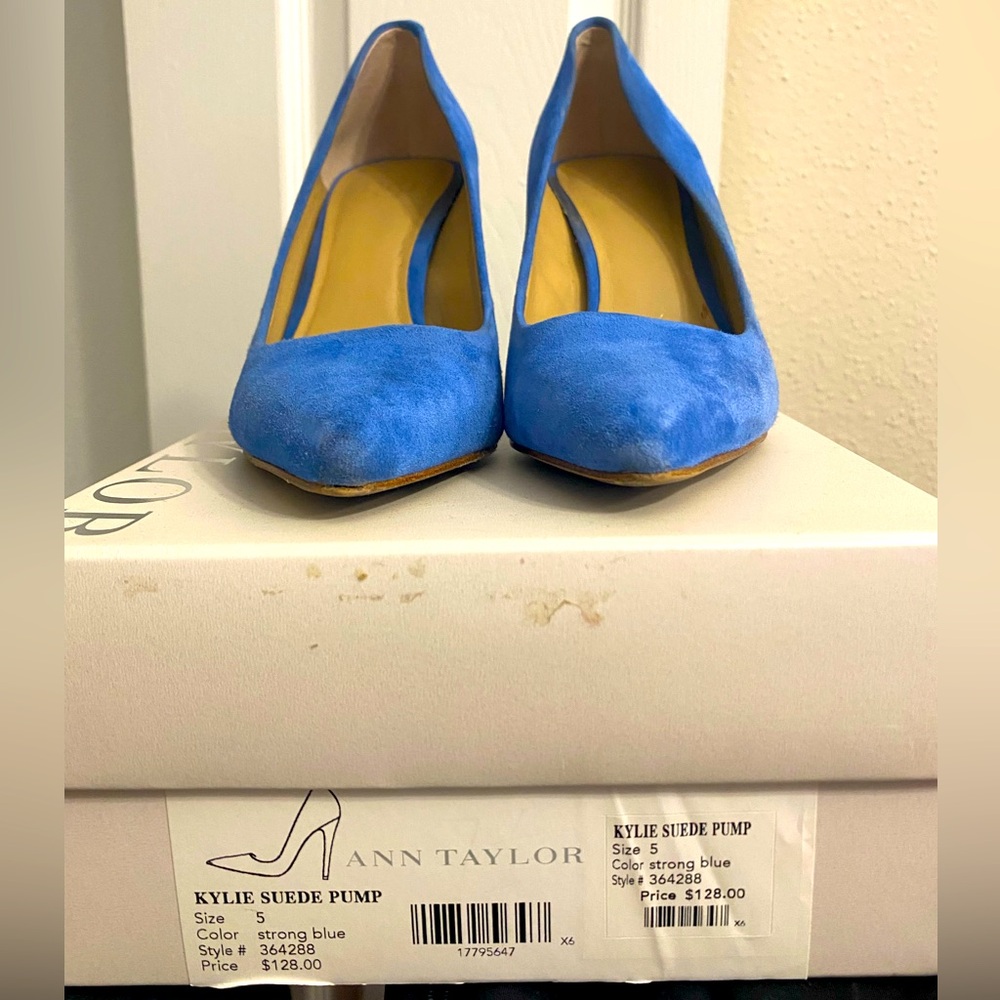 Ann Taylor Kylie Suede Pump